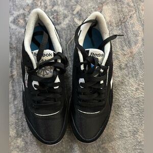 Reebok Classic Black and White Sneakers